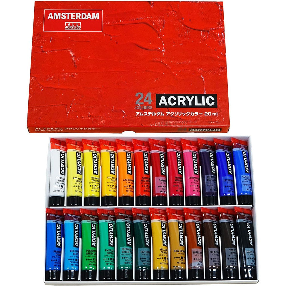 アムステルダム 20ml24色セット【お取り寄せ商品】