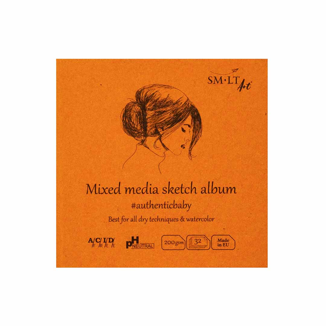 SM-LT Art Authenticベイビースケッチブック ミクストメディア
