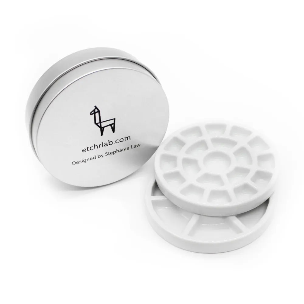 Etchr 磁器製ミニパレット 19仕切り【お取り寄せ商品】