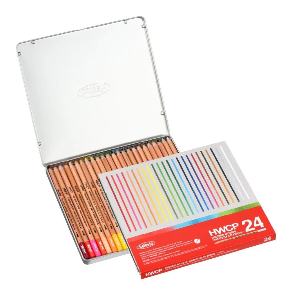 ホルベイン 水彩色鉛筆HWCP 24色セット WP192【お取り寄せ商品】