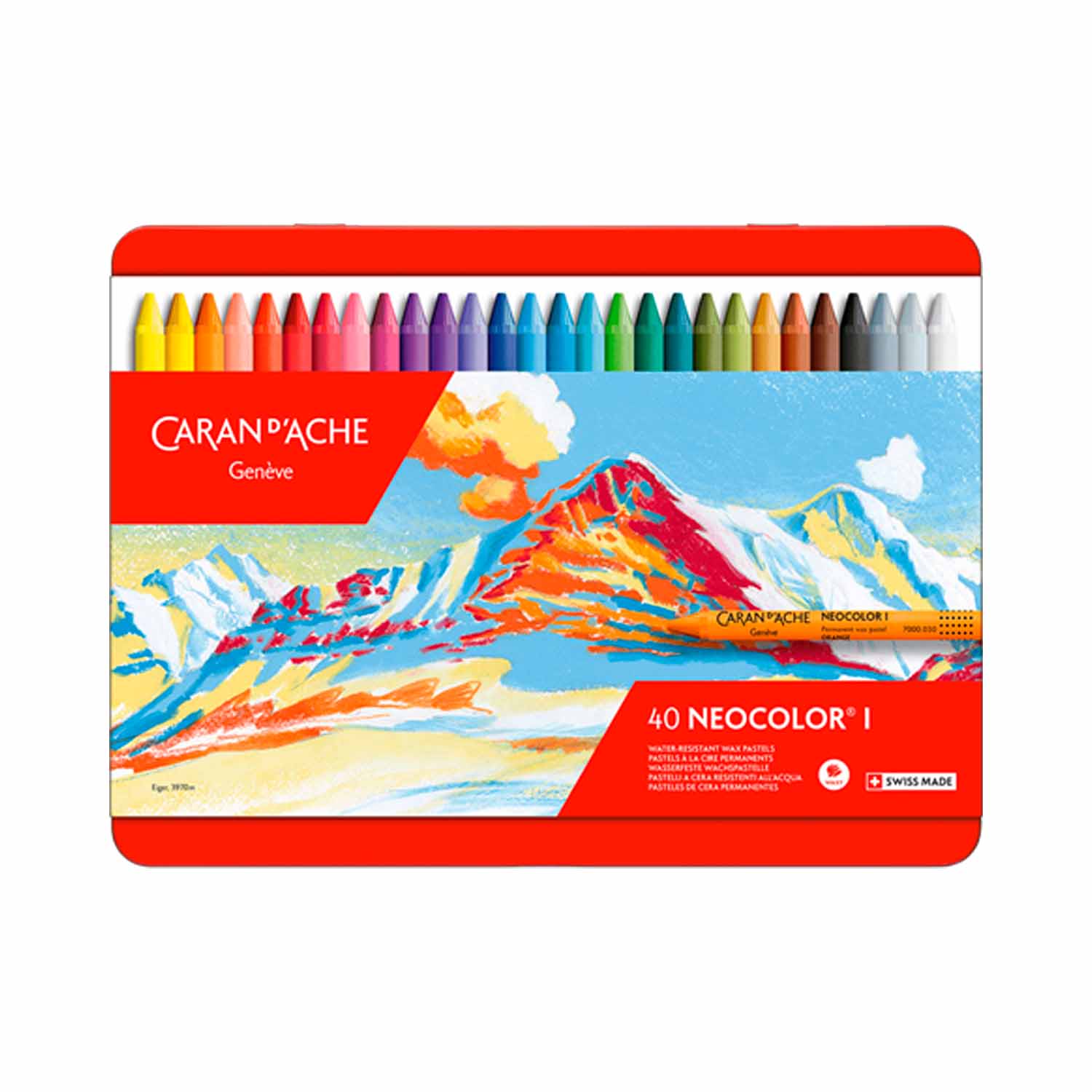 カランダッシュ ネオカラー1ワックスパステル40色セット【お取り寄せ商品】