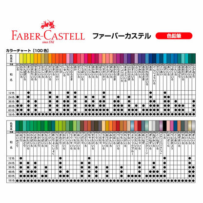 ファーバーカステル 色鉛筆60色セット