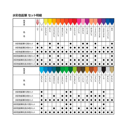 ファーバーカステル 水彩色鉛筆丸缶24色セット