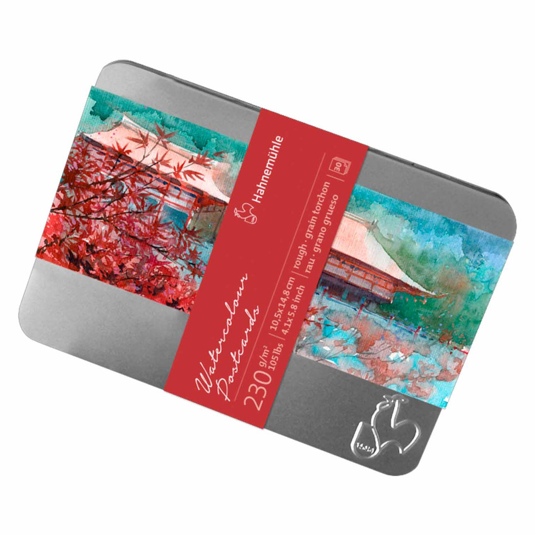 ハーネミューレ ウォーターカラーポストカード（荒目）